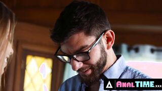 ANALTIME.XXX - Big Tits MILF Britney Amber Teases Her BFF's Pervy Husband With ANAL SEX!