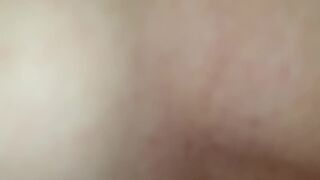 My dick cums inside her pussy. She wants me to cum inside risky without condom