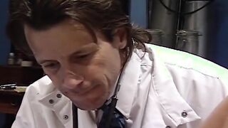 Sexy milf examined and pussy penetrated by doctor's cock