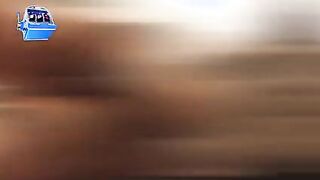 I convince my STEPSISTER to go to a NUDIST BEACH but first i fuck her HARD!