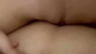 Wet clit to clit kisses, tribbing supremacy (close up)