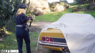 MILFY Officer Sweet Vickie teaches her bad boy ex a lesson