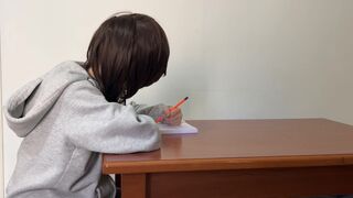 BLOWJOB and FUCK with Final Cumshot on Tits