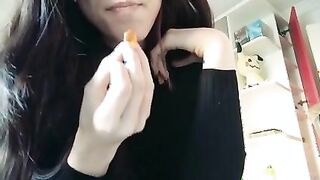 [Trailer] Giantess swallows and plays with a tiny family