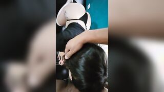 Sexo duro con la mujer de mi amigo. Me abre la cola al final para gran creampie anal