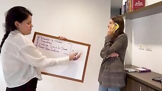 My art teacher loves to see how my classmate and I recover the subject.