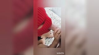 Sexo oral de arrecha