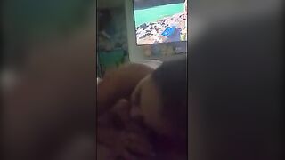 Whats better than fucking my best friend with a strap on? Both sucking a dick afterwards :)