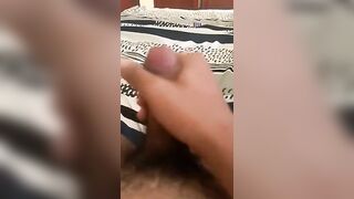 Paja en mi habitacion. Polla peluda