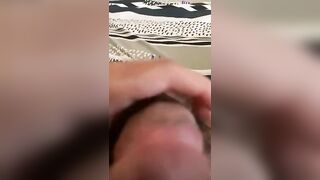 Paja en mi habitacion. Polla peluda