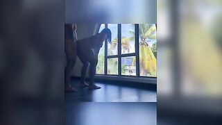 Beautiful Latina with a big ass, gets fucked like a bitch