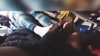 Head Black Cock Feet And Toes