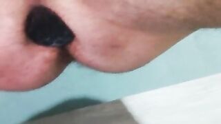 Masturbating and anal plug Teaser