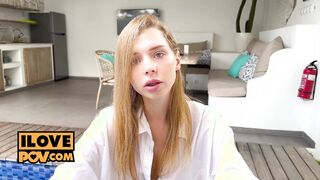 Anal fuck with vacation cutie CaliforniaBabe in POV