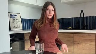 Maybe we can have a quick fuck before my trip abroad? My neighbor confused me...