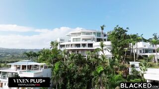 BLACKED Cute Little Hotwife Eve Sweet Gets BBC Tag-Teamed For Hubby