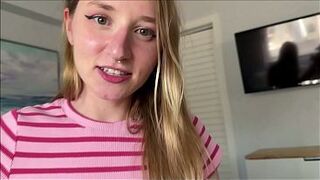 Tomboy Step Daughter Tries Anal - Abbie Sykes - Anal Therapy - Alex Adams