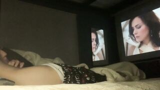 My stepbrother invites me to his room to watch a movie when no one is home and I end up impaled on