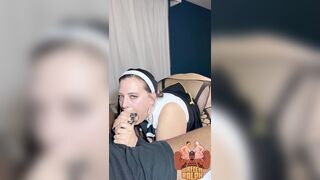 Pawg Nun CornBreadFedBby Takes BBC Pounding & Swallows Cum