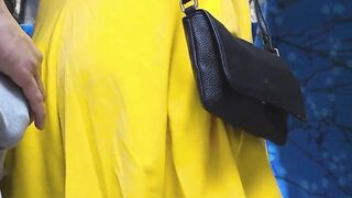 Groped Inside Bus! Stranger CUMS Hard While She Stroke His Long Dick