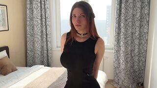 - Spread your legs quickly and let me enter your pussy, stepsister! I'm the only one who’ll fuck