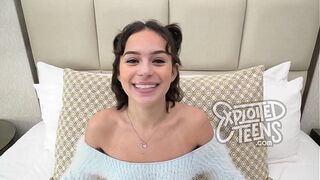 Petite barely legal teen stars in her first fuck video
