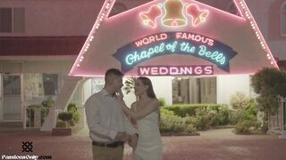 Passionate wedding night intimacy