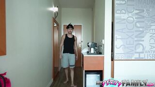 My Hot Step-Aunt Catches Me in the Shower - Mellanie Monroe -