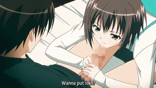 Romantic Girl Masturbates Her Boyfriend and Then Asks Him for a Creampie