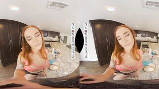 Naughty America - Your wife's friend, Siri Dahl fucks YOU in the kitchen!!