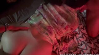 Getting a CREAMPIE after a THREESOME with my HUBBY and LOVER!!