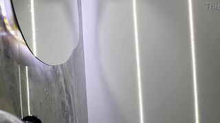 VOYEUR STEPSISTER SPIES ON US IN THE SHOWER WHILE I HAVE SEX WITH A BIG-BREASTED ASIAN WOMAN -