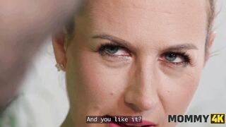 MOMMY4K. He Saw Her Big Tits and Ass and Could't control Himself