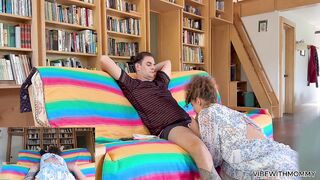HORNY JEWISH STEPMOM HAS CABIN FEVER