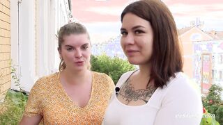 Marina und Natascha schenken sich ein orgasmisches Feuerwerk