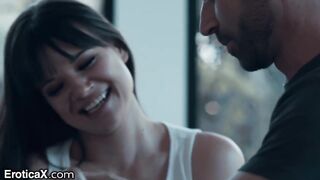 EroticaX - Cute Couple Sensual Fuck In The Kitchen