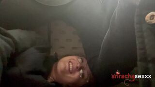 I milk him under the table at work (real risky public bj, double cumshot)
