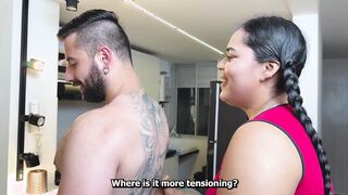 Because all the maids I get are brunettes with huge asses? - Aivan Putin & Alejandra Garcia
