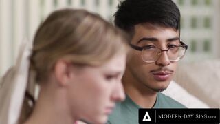MODERN-DAY SINS - Hormonal Teens Lose Their Virginity And Ends With Hot Facial After Sex