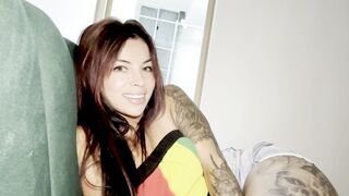 I just caught you masturbating and now you have to eat my ass - ANITTA MILLER
