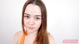 FIT18 - Trinity Olsen - I Left A Really Wet Creampie During This Casting - 60FPS