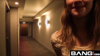 BANG Real Teens: Amateur Alaina Bangs One Out