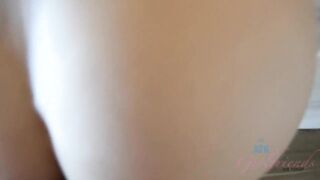 Sweet and innocent Alaina Dawson takes cock deep in hotel room POV (creampie)/