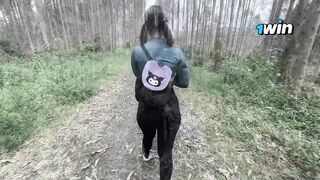 Having sex with my new friend in public reserve.