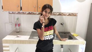 I make my stepsister suck my cock in the new house our parents bought HD porn