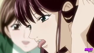 Hentai Pros - Girl Fantasizes Having A Reverse Gangbang But In Reality She Gets Railed By 6 Cocks