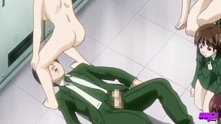 Hentai Pros - Girl Fantasizes Having A Reverse Gangbang But In Reality She Gets Railed By 6 Cocks