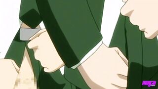 Hentai Pros - Girl Fantasizes Having A Reverse Gangbang But In Reality She Gets Railed By 6 Cocks
